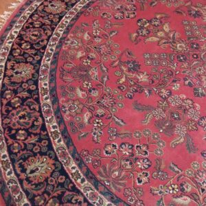 Tapete Iraniano Saruk Redondo - 2,47m x 2,47m - cód. 300-03874
