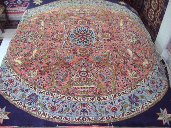 Tapete Iraniano Quadrado Mehraban - 2,66m x 2,66m - cód. 300-02185