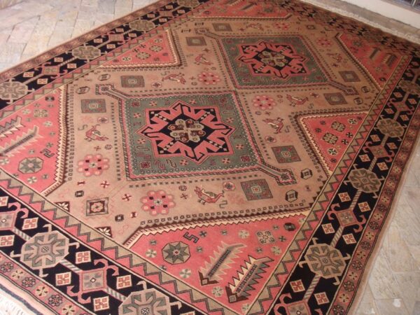 Tapete Iraniano Kargai - 3,14m x 2,02m - cód. 300-02725