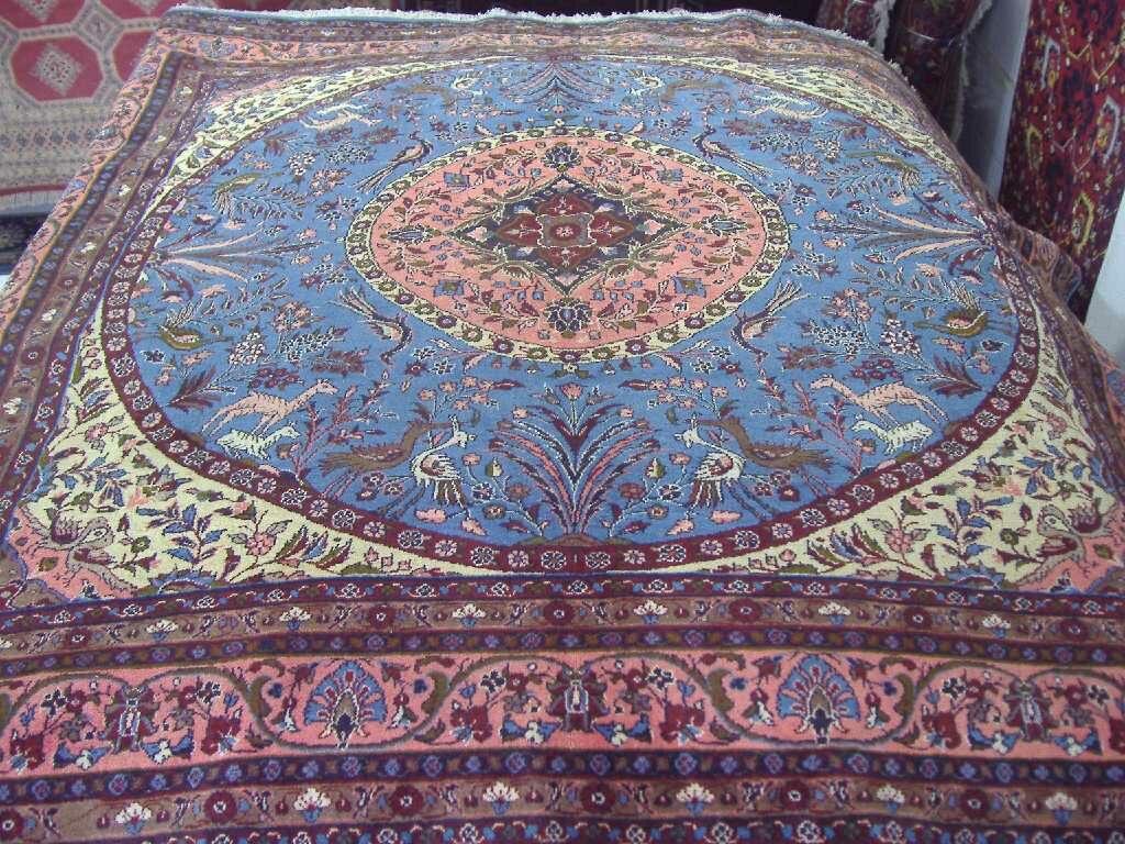 Tapete Iraniano Mehraban Quadrado 600 pontos (2)