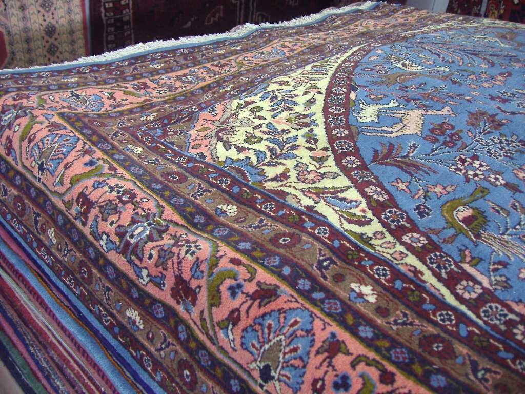 Tapete Iraniano Mehraban Quadrado 600 pontos (9)