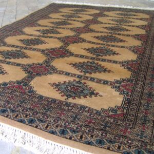 Tapete Paquistanês Lahore - 1,89m x 1,29m - cód. 400-02485