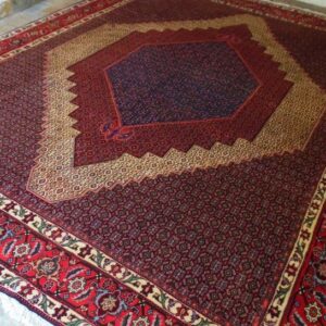 Tapete Iraniano Senneh - 3,44m x 2,57m - cód. 300-04061