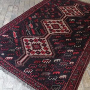 Tapete Shiraz  Rústico 200 pontos  2,44x1,55=3,78m²  código 300-01105