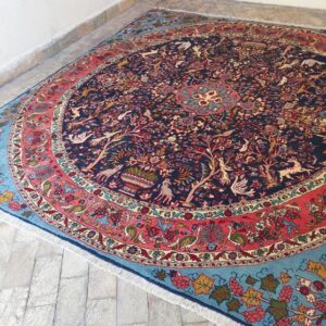 Tapete Mehraban - Quadrado 600p.  2,82x2,57=7,25m² cód. 300-03003