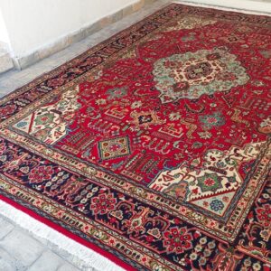 Tapete Tabriz - Iran 400 pontos  3,59x2,48=8,90m² cód. 300-02995