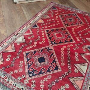 Tapete Iraniano Kashgai - 2,32m x 1,57m - cód. 300-00626